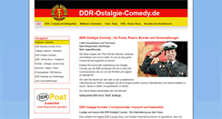 Desktop Screenshot of ddr-ostalgie-comedy.de
